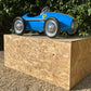 American Retro Racer Pedal Car Blue and Yellow #S16