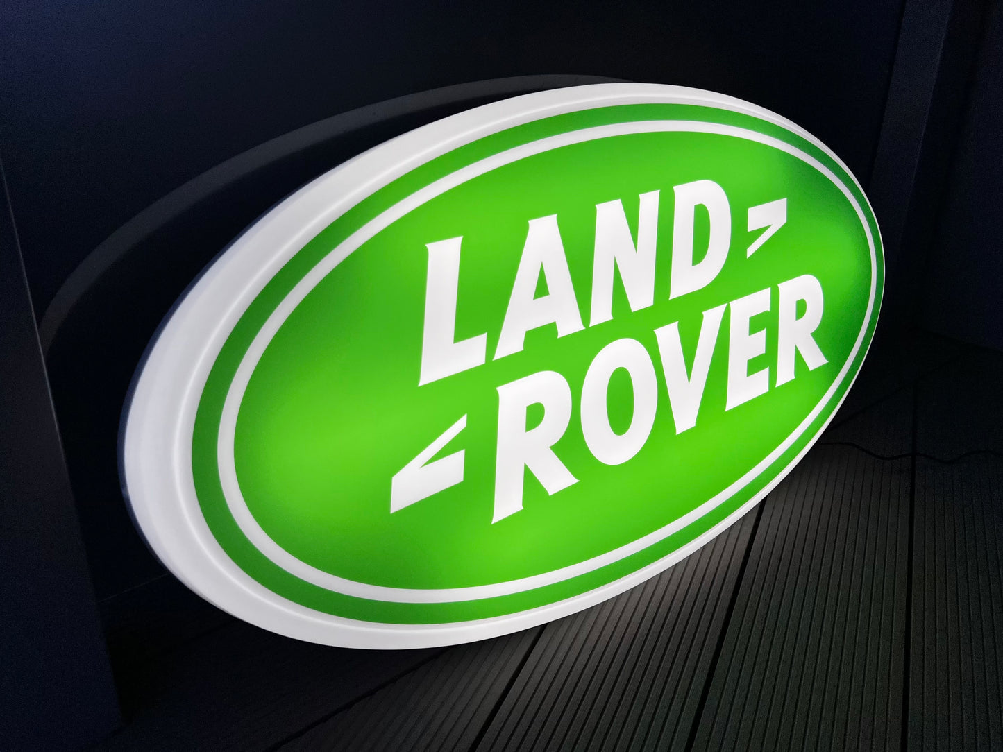 Land Rover Illuminated Logo Sign #B45