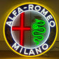 Alfa Romeo Neon Sign #N132