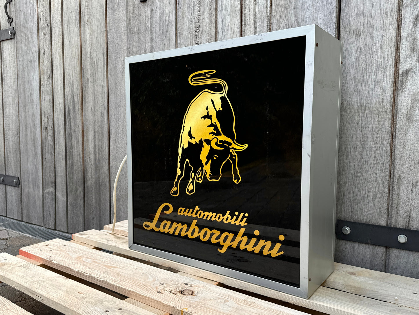 Lamborghini Dealership Illuminated Sign #D9