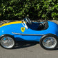 American Retro Racer Pedal Car Blue and Yellow #S16