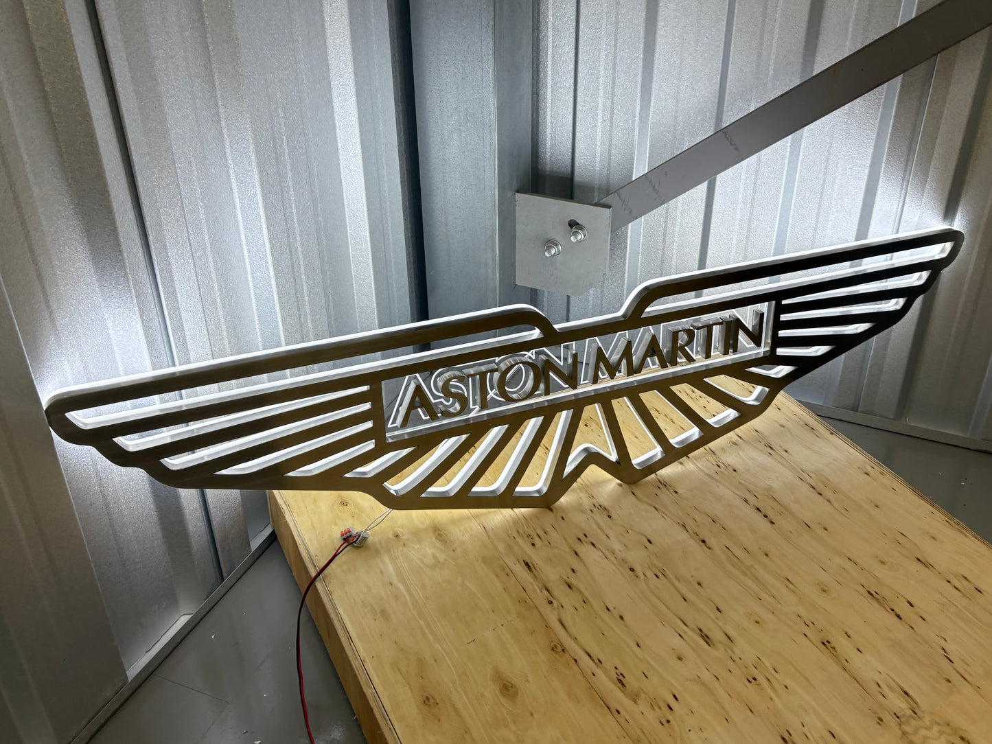 Aston Martin Illuminated Sign #D62