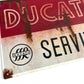 Ducati Vintage Metal Sign #A26