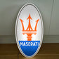 Maserati Illuminated Logo Sign #B51