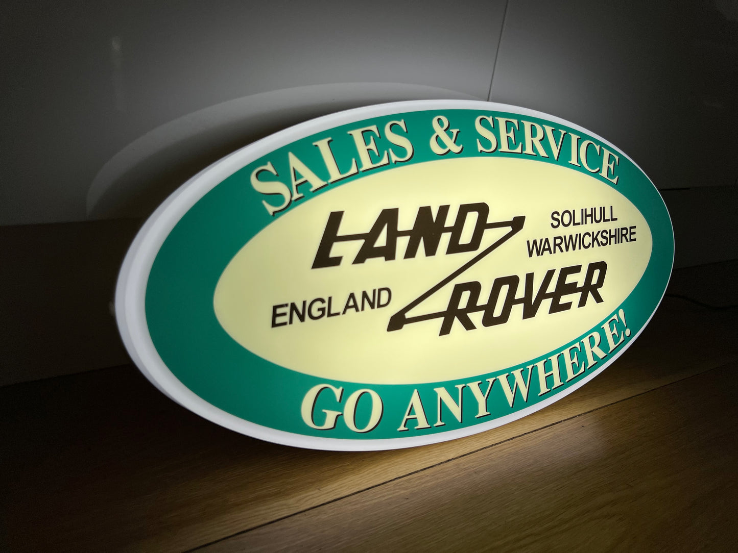 Land Rover Illuminated Sign #B48