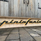 Pininfarina Illuminated Metal Sign Black #D15