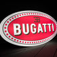 Bugatti Illuminated Logo Sign #B17