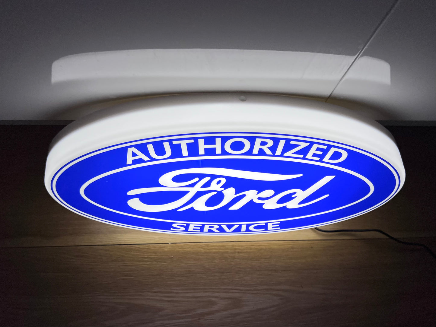 Ford Service Illuminated Logo Sign #B34
