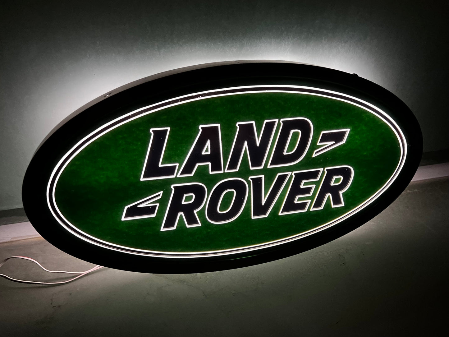 Land Rover Dealer Illuminated Logo Sign #D11