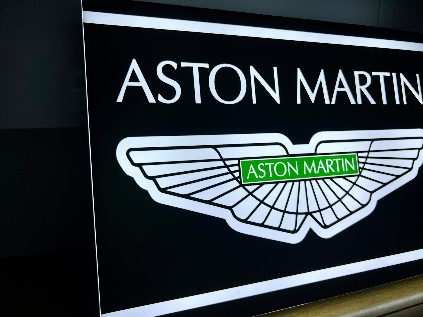 Aston Martin Illuminated Light Box Sign #B5