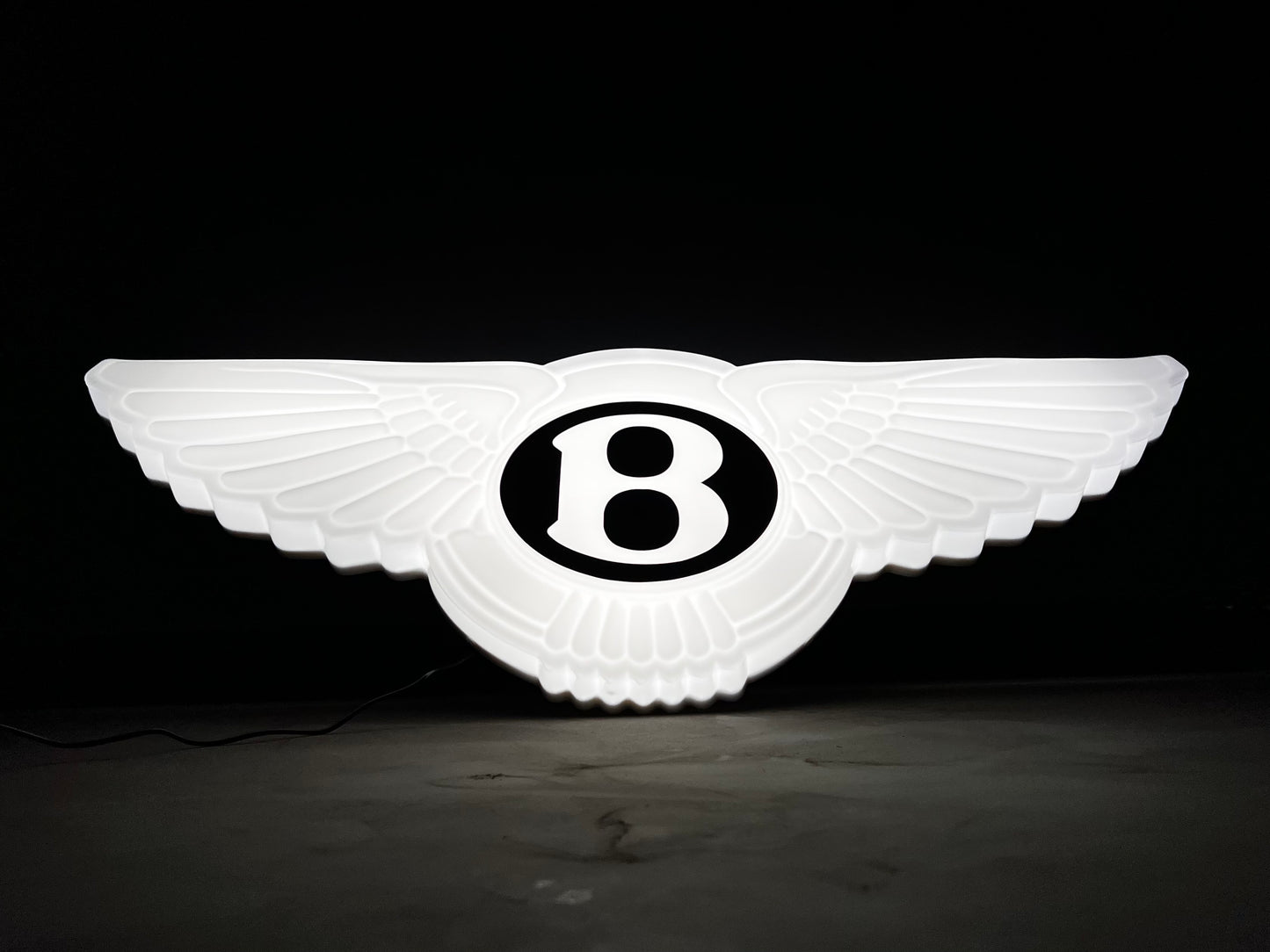 Bentley Wings Illuminated Logo Sign #B11