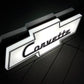 Chevrolet Corvette Illuminated Logo Sign #B19