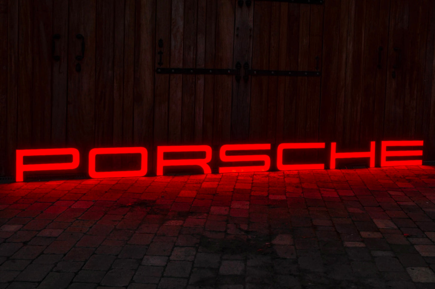 Porsche Dealership Illuminated Sign #D18