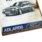 Ford Adlards Vintage Metal Sign #A36