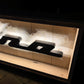 Pininfarina Illuminated Metal Sign Black #D15