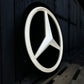 Mercedes Benz Dealership Vintage Round Illuminated Sign #D14