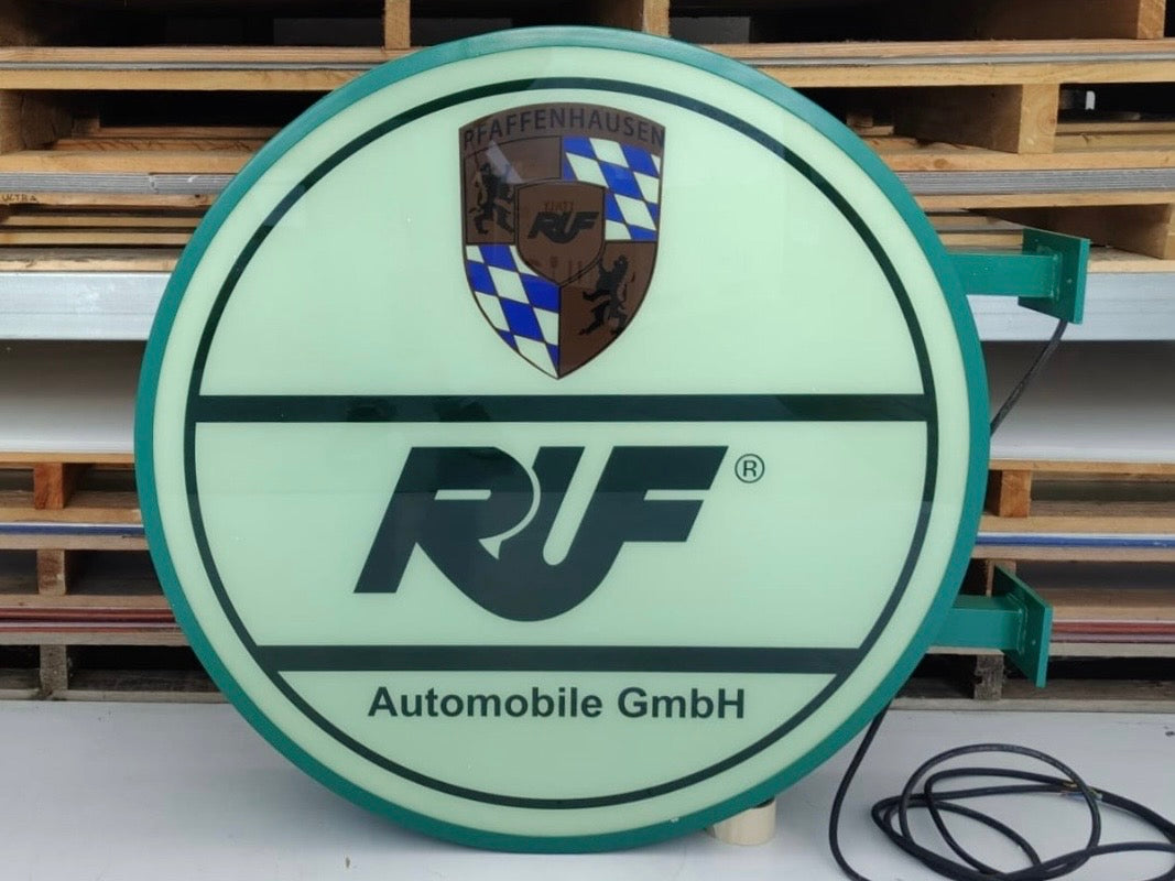 RUF Dealership Illuminated Sign #D65