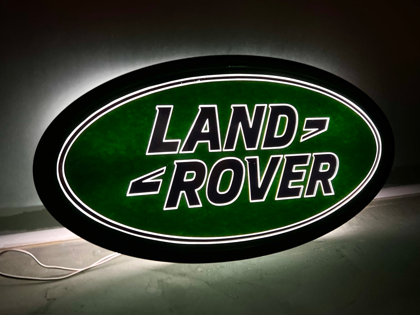 Land Rover Dealer Illuminated Logo Sign #D11