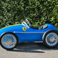 American Retro Racer Pedal Car Blue and Yellow #S16