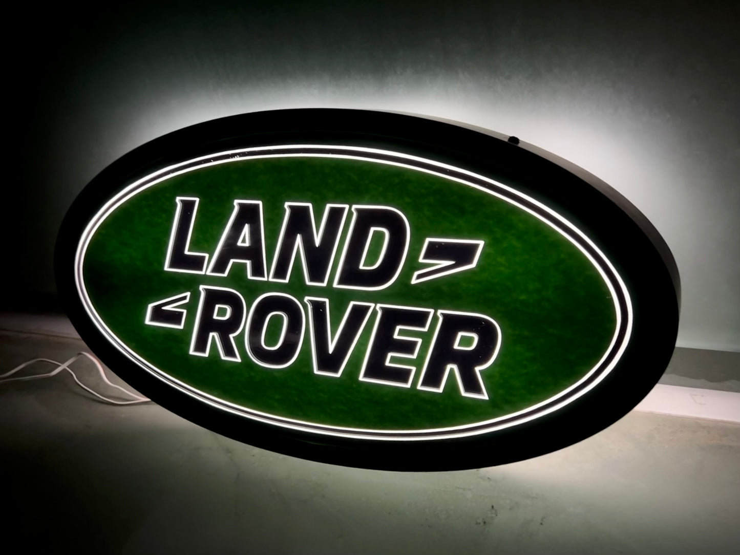 Land Rover Dealer Illuminated Logo Sign #D11