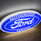 Ford Service Illuminated Logo Sign #B34