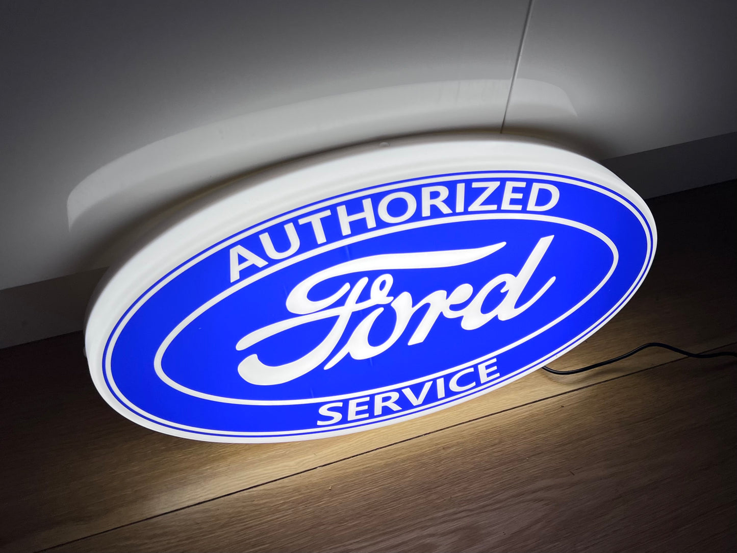 Ford Service Illuminated Logo Sign #B34
