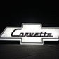 Chevrolet Corvette Illuminated Logo Sign #B19