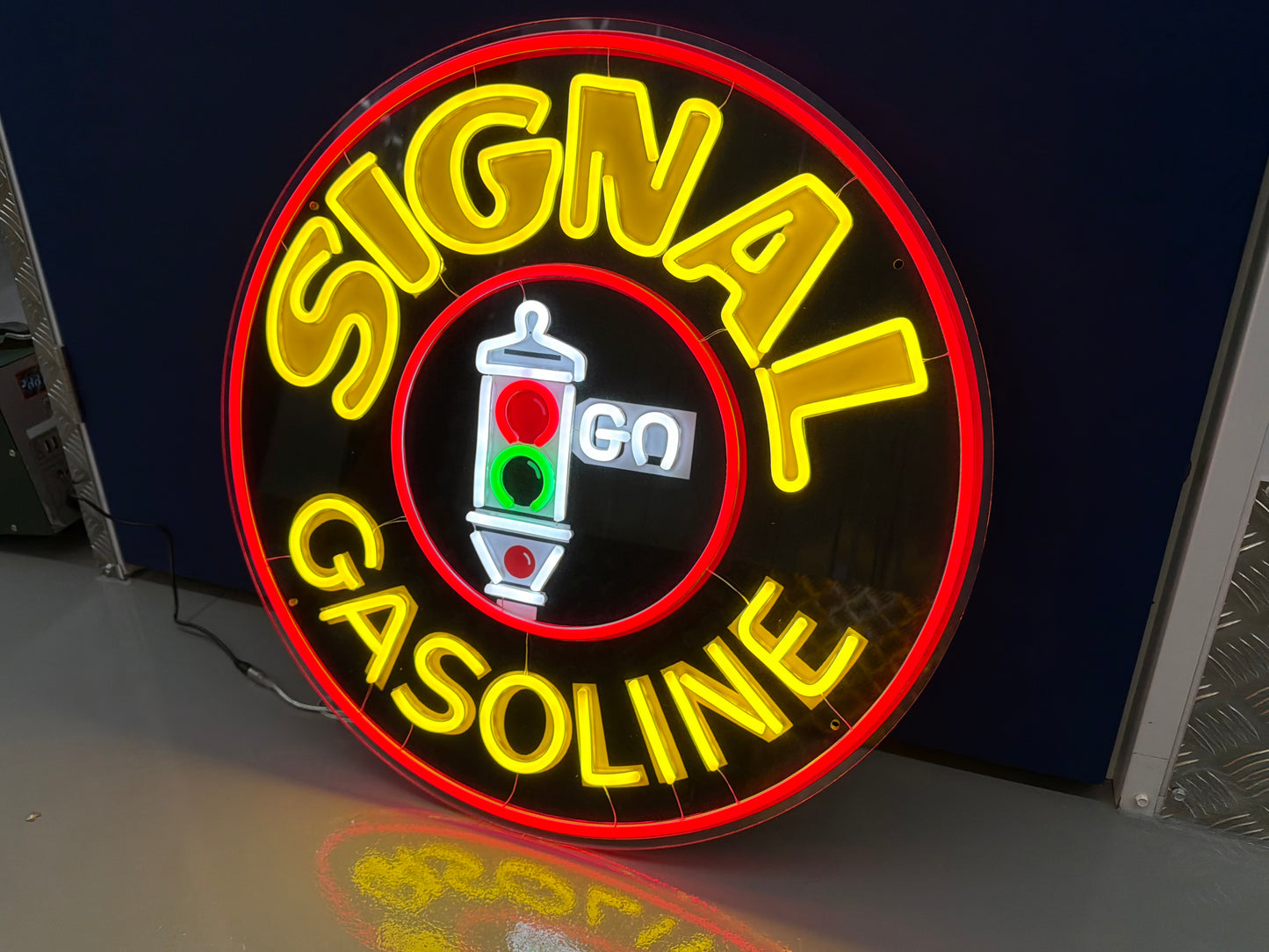 Signal Gasoline Neon Sign #N96