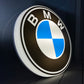 BMW Round Illuminated Logo Sign #B15