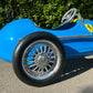 American Retro Racer Pedal Car Blue and Yellow #S16