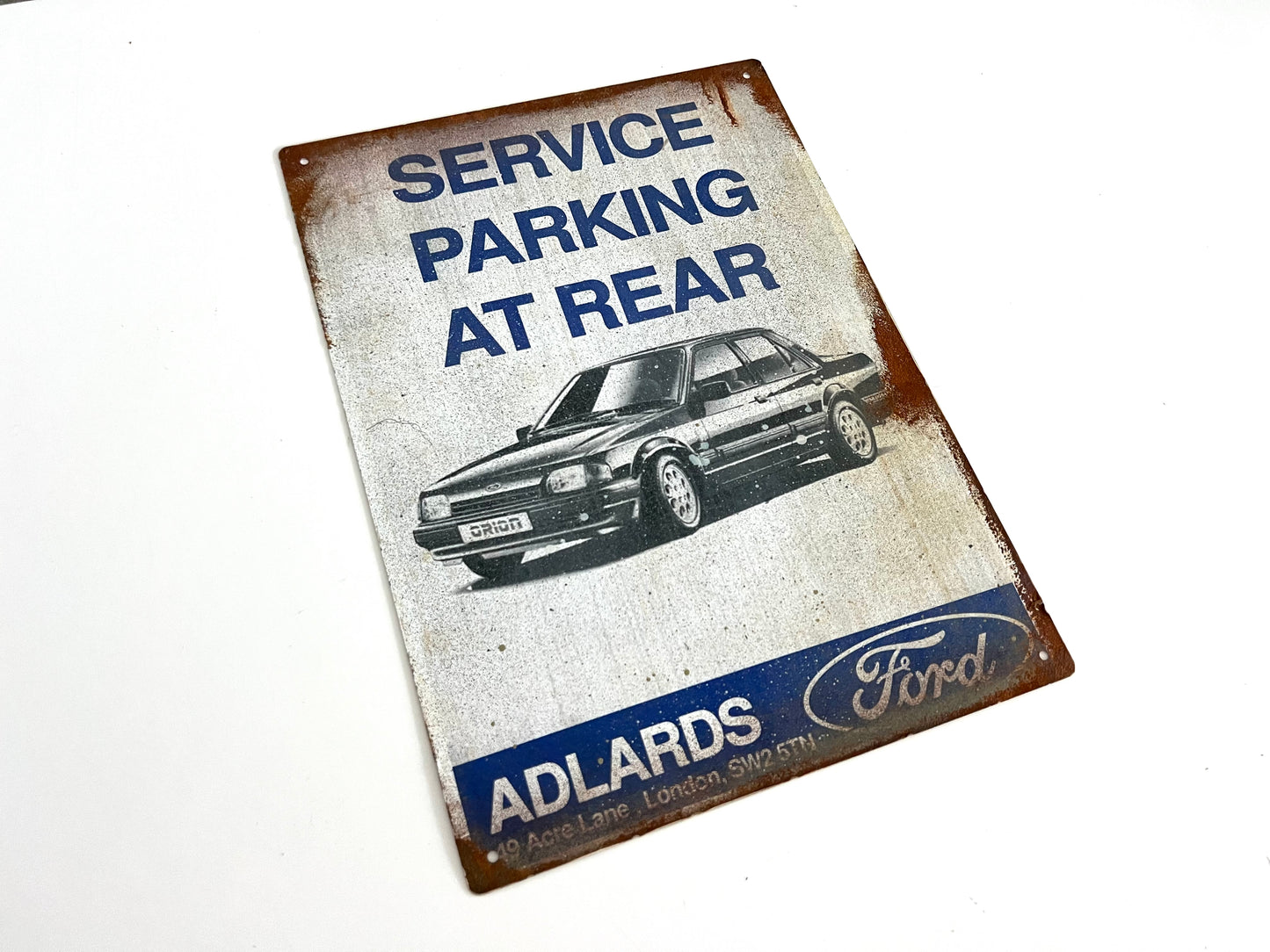 Ford Adlards Vintage Metal Sign #A36
