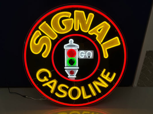 Signal Gasoline Neon Sign #N96