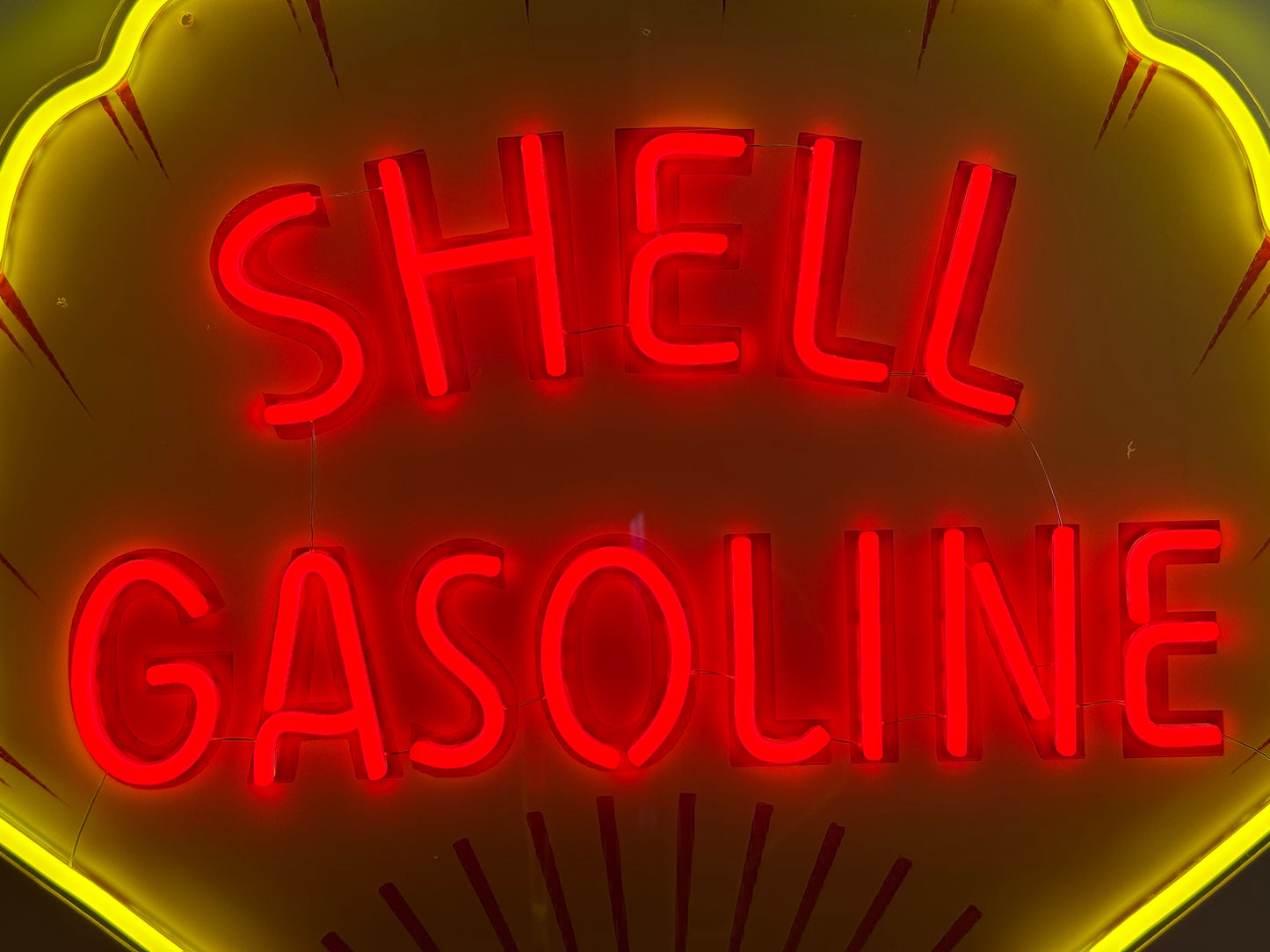 Shell Gasoline Neon Sign #N138