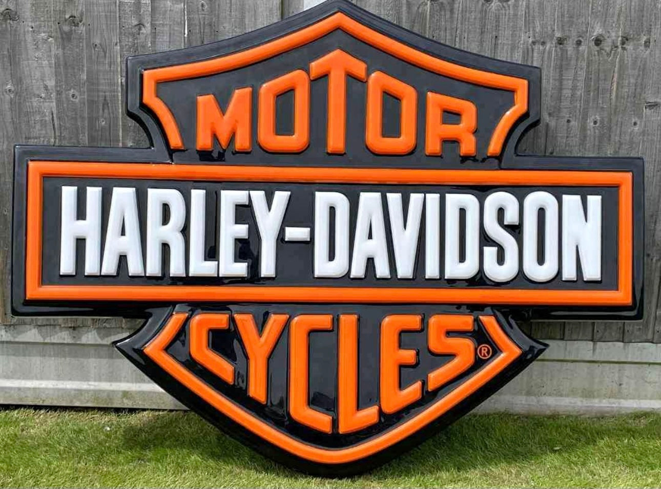 Harley Davidson Motorcycles Dealership Illuminated Sign #D8