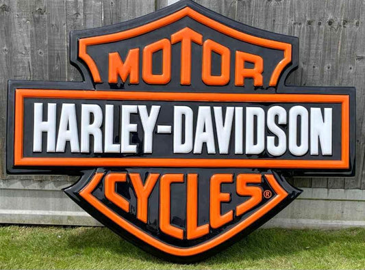Harley Davidson Motorcycles Dealership Illuminated Sign #D8