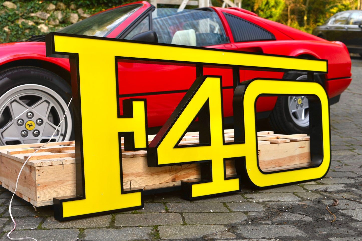 Ferrari F40 Illuminated Sign #D6