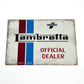 Lambretta Metal Sign #A84