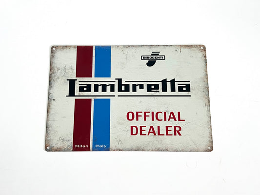 Lambretta Metal Sign #A84