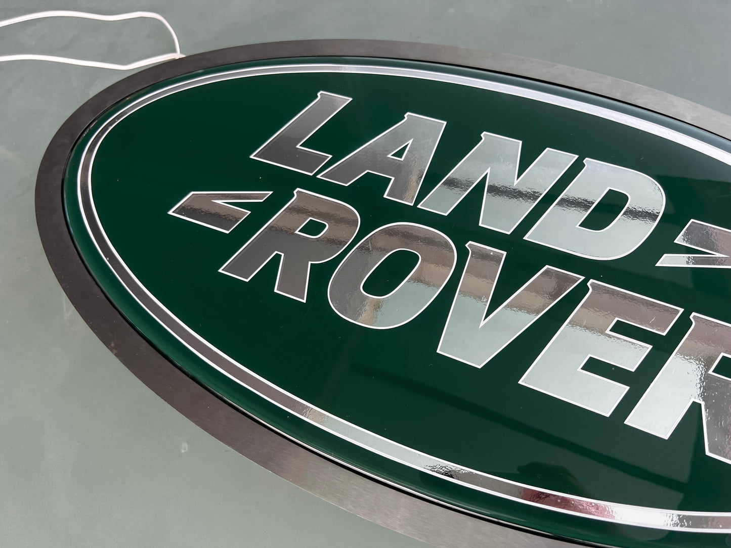 Land Rover Dealer Illuminated Logo Sign #D11