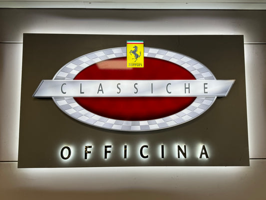 Ferrari Classiche Illuminated Sign #D4