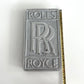 Rolls Royce Silver Metal Logo Sign #A97