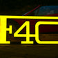 Ferrari F40 Illuminated Sign #D6