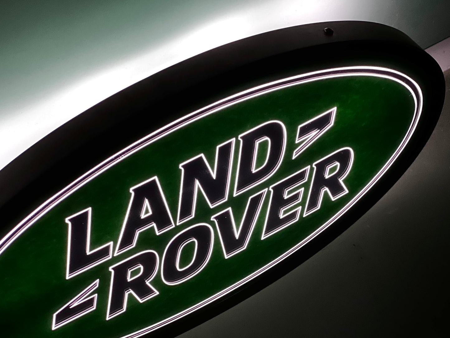 Land Rover Dealer Illuminated Logo Sign #D11