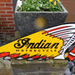 Indian Motorcycles Enamel Sign #A54