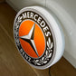 Mercedes Benz Round Illuminated Logo Sign #B53