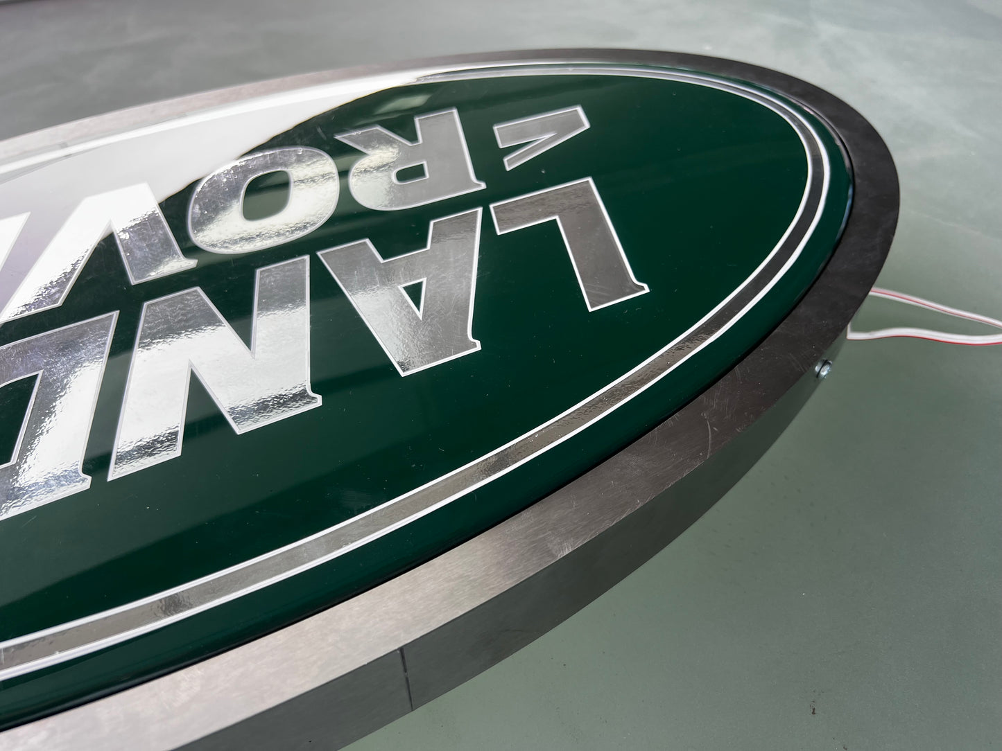 Land Rover Dealer Illuminated Logo Sign #D11