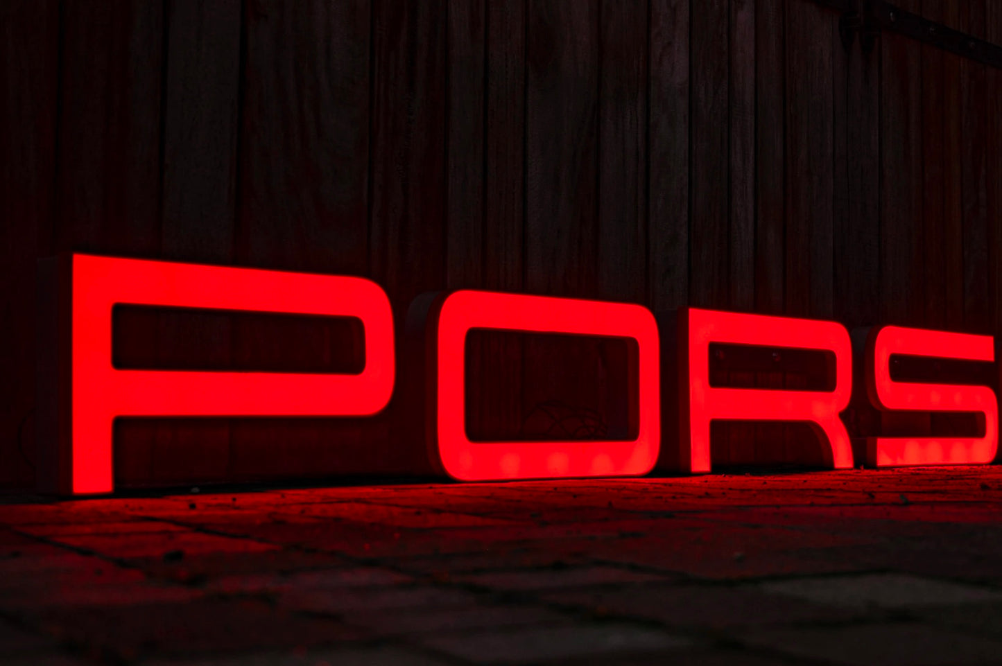 Porsche Dealership Illuminated Sign #D18