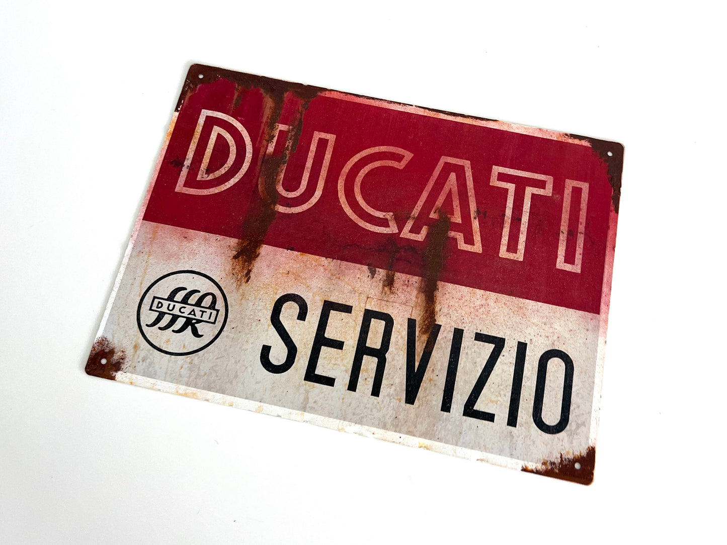 Ducati Vintage Metal Sign #A26