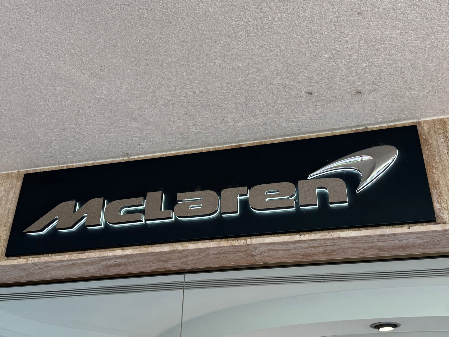 McLaren Dealership Illuminated Sign #D12