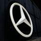 Mercedes Benz Dealership Vintage Round Illuminated Sign #D14